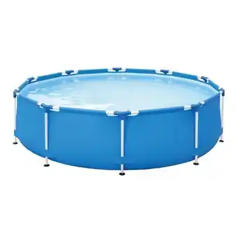 Lojas Lebes Piscina circular mor 5000 litros oferta