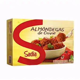 Coocerqui Almôndega de carne sadia 500g oferta