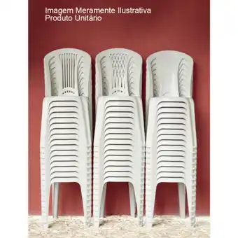 Casa Freitas Cadeira torres branca tramontina oferta