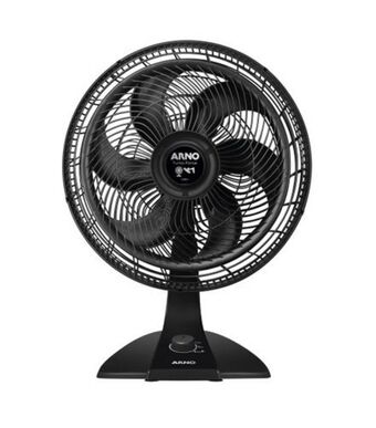 Ventilador arno turbo force 2 em 1 preto vf42 220v