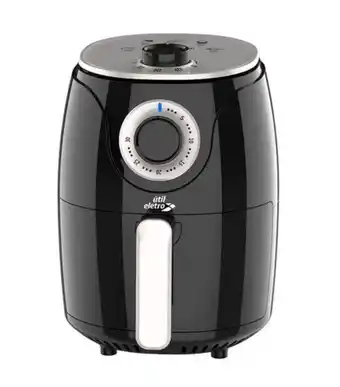 Freitas Varejo Air fryer elétrica preta útil eletro 2.5l hb8013b 220v oferta