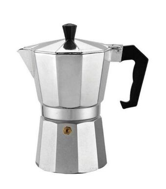 Cafeteira italiana alumínio útil bazar 12 xícaras rf1240