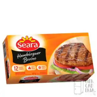 Cidade Supermercados Hamburguér bovino seara 672g oferta
