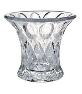 Freitas Varejo Vaso decorativo vidro cristal útil bazar hp10039 oferta
