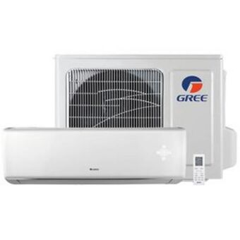 Lojas Certel Ar condicionado split 12000 btus gree gwh12qc quente e frio inverter oferta
