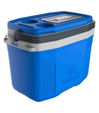 Caixa térmica suv azul termolar azul 20l