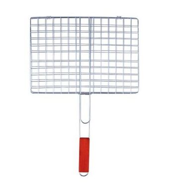 Freitas Varejo Grelha para churrasqueira útil bazar 50x24cm rf498 oferta