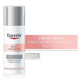 Creme facial eucerin anti-pigment noite 50ml