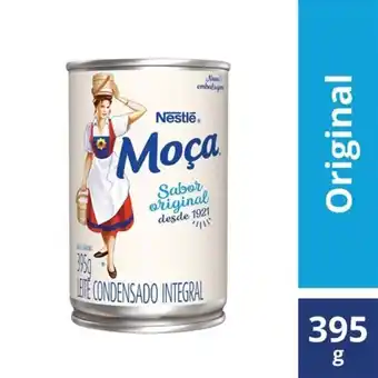 X Supermercados Leite condensado integral moça 395g oferta