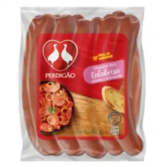 X Supermercados Linguiça calabresa cozida e defumada perdigão 2,5kg oferta