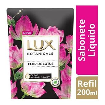 Sabonete líquido lux botanicals flor de lótus - refil - 200ml