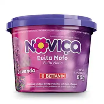 Preçolândia Anti mofo noviça evita mofo 80g lavanda - bettanin oferta