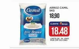 Apoio Mineiro Arroz Camil oferta