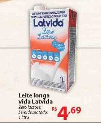 Nacional Leite Longa Vida Latvida oferta