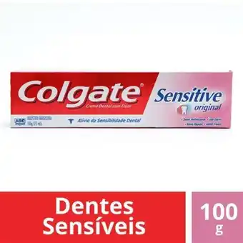 Rede Top Creme dental colgate sensitive original 100g oferta