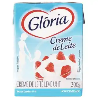 Supermercados Rena Creme leite gloria 200g tp oferta