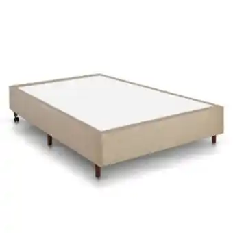 Lojas Guido Base box sleep casal 138x188 (39270) ./bege oferta