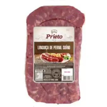 Linguiça de pernil suíno fininha prieto 500g