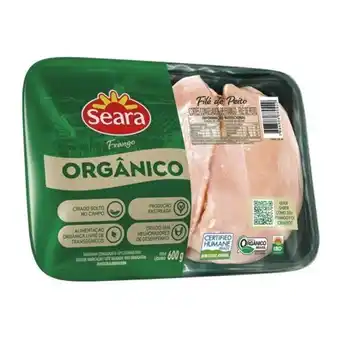 Supermercado Taquaral Filé de peito bandeja seara orgânico 600g oferta
