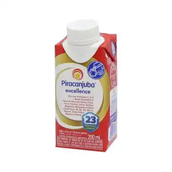 Bebida láctea piracanjuba excellence de 200ml