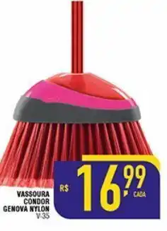 Vassoura condor genova nylon