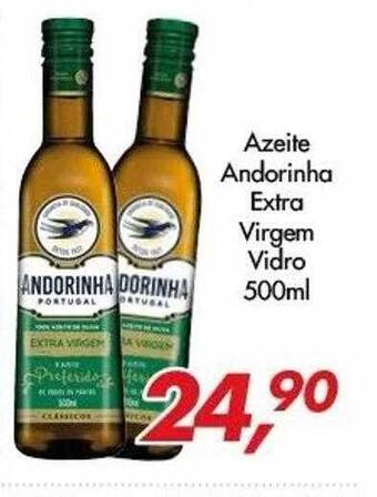 Azeite Andorinha Extra Virgem Vidro