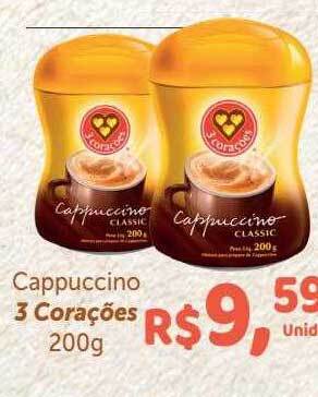 Cappuccino 3 Corações