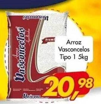 Barbosão Extra Supermercados Arroz Vasconcelos Tipo 1 oferta