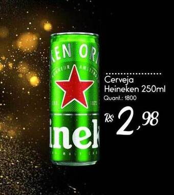 Giassi Supermercados Cerveja Heineken oferta