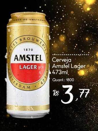 Giassi Supermercados Cerveja Amstel Lager oferta