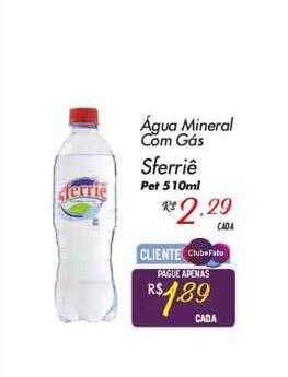 Muffato água Mineral Com Gás Sferriê oferta