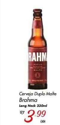 Muffato Cerveja Duplo Malte Brahma Long Neck oferta