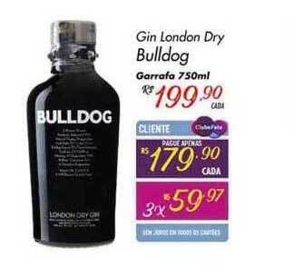 Muffato Gin London Dry Bulldog oferta