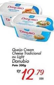Queijo Cream Cheese Tradicional Ou Light Danubio