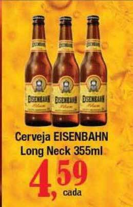 Supermercados Unidos Cerveja Eisenbahn Long Neck oferta