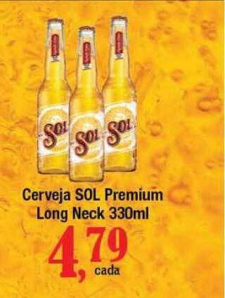 Supermercados Unidos Cerveja Sol Premium Long Neck oferta