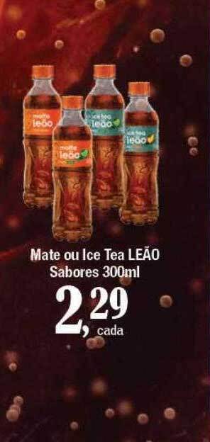 Supermercados Unidos Mate Ou Ice Tea Leão oferta