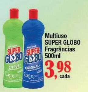 Supermercados Unidos Multiuso Super Globo Fragrâncias oferta