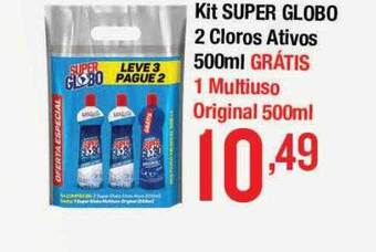 Supermercados Unidos Kit Super Globo 2 Cloros Ativos oferta