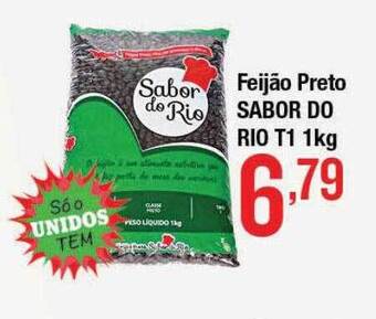 Supermercados Unidos Feijão Preto Sabor Do Rio T1 oferta