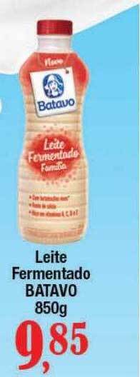 Supermercados Unidos Leite Fermentado Batavo oferta
