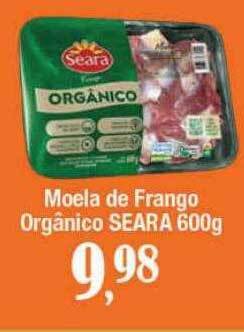 Supermercados Unidos Moela De Frango Orgânico Seara oferta
