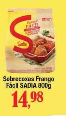 Supermercados Unidos Sobrecoxas Frango Fácil Sadia oferta