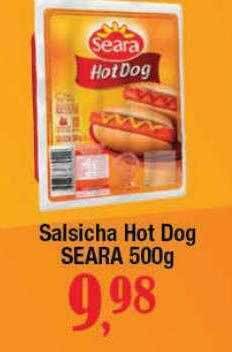 Supermercados Unidos Salsicha Hot Dog Seara oferta