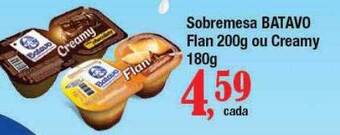 Supermercados Unidos Sobremesa Batavo Flan Ou Creamy oferta