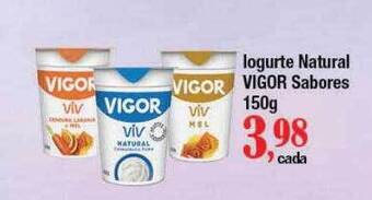 Supermercados Unidos Iogurte Natural Vigor Sabores oferta