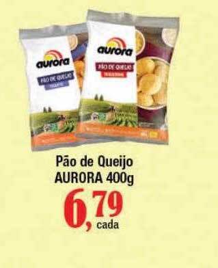 Supermercados Unidos Pão De Queijo Aurora oferta
