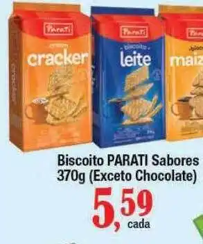 Supermercados Unidos Biscoito Parati oferta