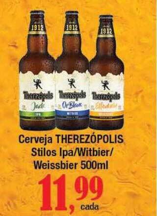 Supermercados Unidos Cerveja Therezópolis Stilos Ipa - Witbier - Weissbier oferta