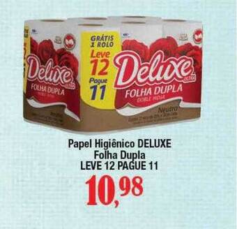 Supermercados Unidos Papel Higiênico Deluxe Folha Dupla oferta